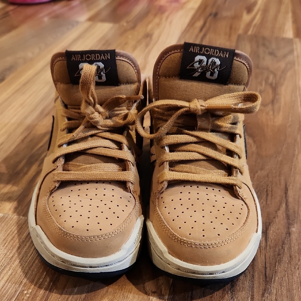 Jordan Kids Tan Sneakers